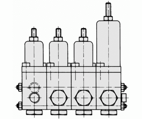 válvulas de secuencia C2.954 válvulas de secuencia C2.954