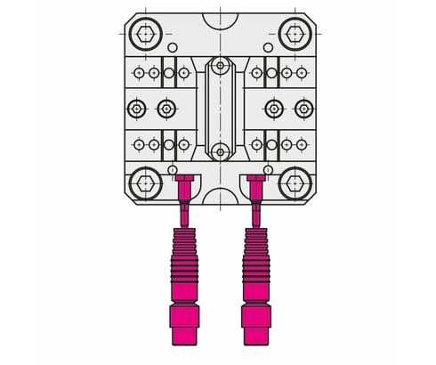 Control eléctrico de las posiciones finales