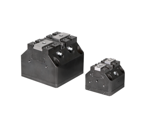 Power Clamp Centric sin piezas brutas de mandíbulas de sujeción